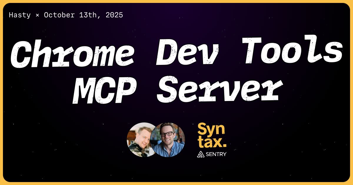 945: Chrome Dev Tools MCP Server